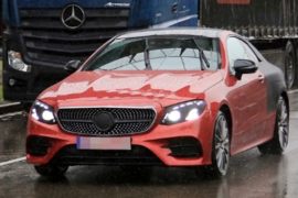 2019 Mercedes-Benz E-Class Coupe Spy Shots